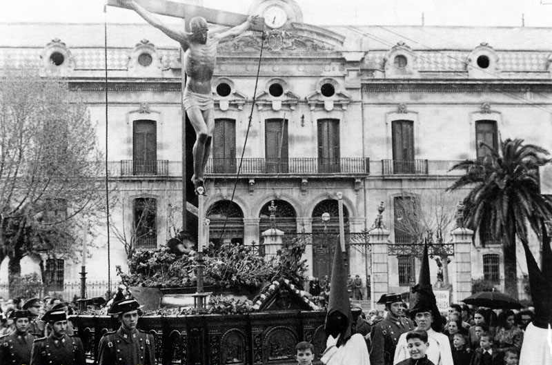 Palacio de la Diputación - Palacio de la Diputación. Cristo de la Buena Muerte 1955