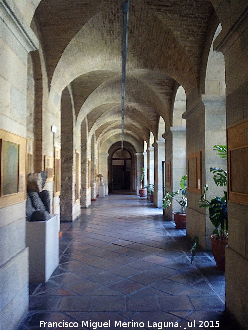 Palacio de la Diputación - Palacio de la Diputación. Galería del patio