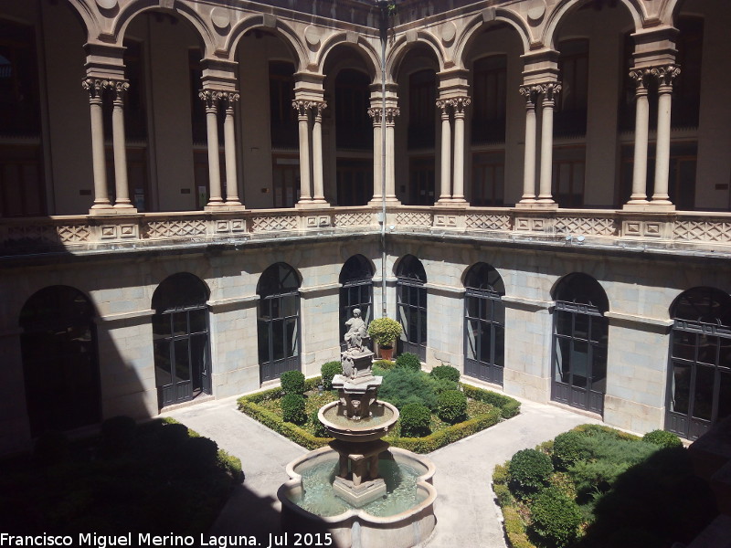 Palacio de la Diputación - Palacio de la Diputación. Patio