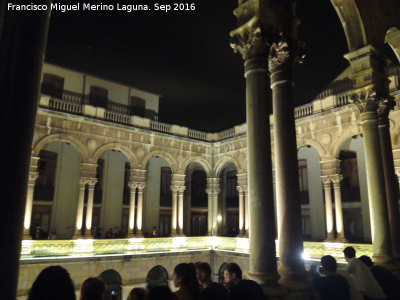 Palacio de la Diputación - Palacio de la Diputación. Por la noche