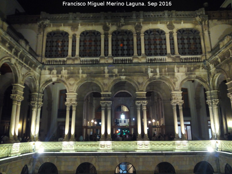 Palacio de la Diputación - Palacio de la Diputación. Por la noche