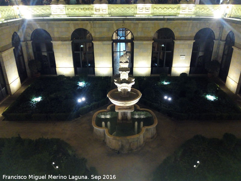 Palacio de la Diputación - Palacio de la Diputación. Por la noche