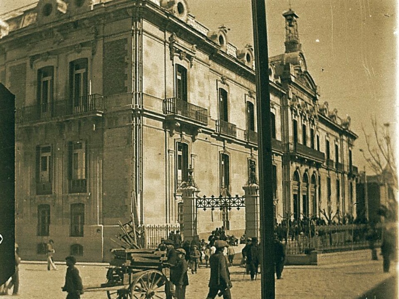 Palacio de la Diputación - Palacio de la Diputación. Foto antigua