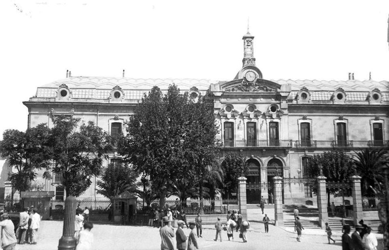 Palacio de la Diputación - Palacio de la Diputación. Foto antigua