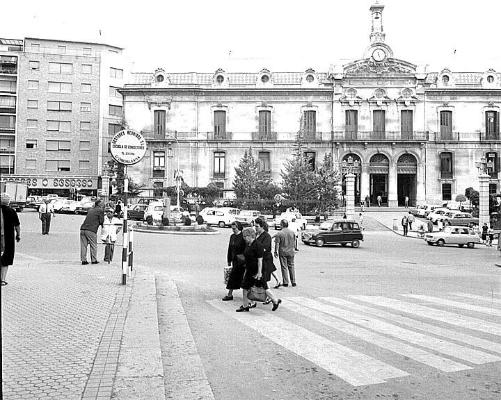 Palacio de la Diputacin - Palacio de la Diputacin. Foto antigua