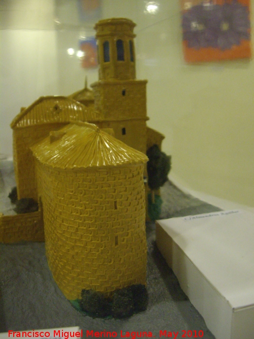 Arco de San Lorenzo - Arco de San Lorenzo. Maqueta de plastilina de Agustín Garzón