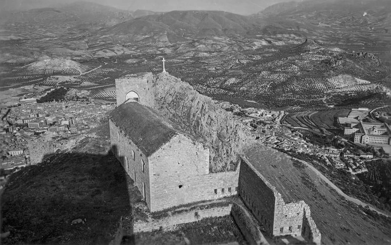 Castillo Nuevo de Santa Catalina - Castillo Nuevo de Santa Catalina. Foto antigua