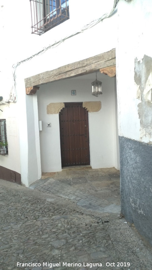 Casa de la Calle de los Hortelanos nº 4 - Casa de la Calle de los Hortelanos nº 4. 