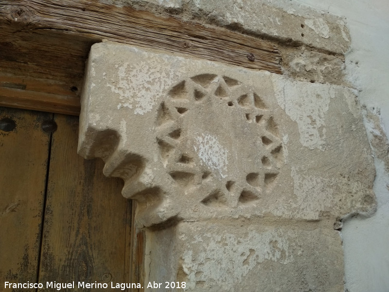 Casa de la Calle Puertollano - Casa de la Calle Puertollano. Ménsula derecha