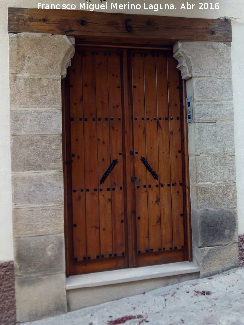 Casa de la Calle Ventanas Bajas de San Lorenzo n 6 - Casa de la Calle Ventanas Bajas de San Lorenzo n 6. Portada