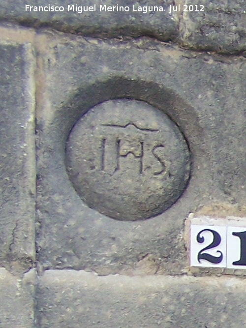 Casa de la Calle María Soledad Torres Acosta nº 21 - Casa de la Calle María Soledad Torres Acosta nº 21. Tondo izquierdo