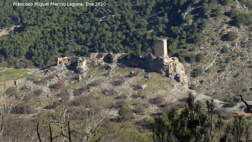 Castillo de Oti�ar - Castillo de Oti�ar. Desde el Cerro Pinillo