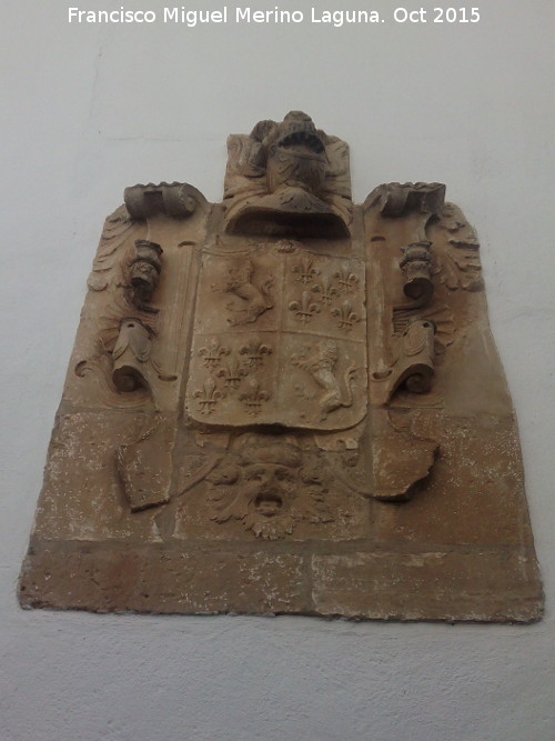 Casa del Callejn de Ventaja n 12 - Casa del Callejn de Ventaja n 12. Escudo