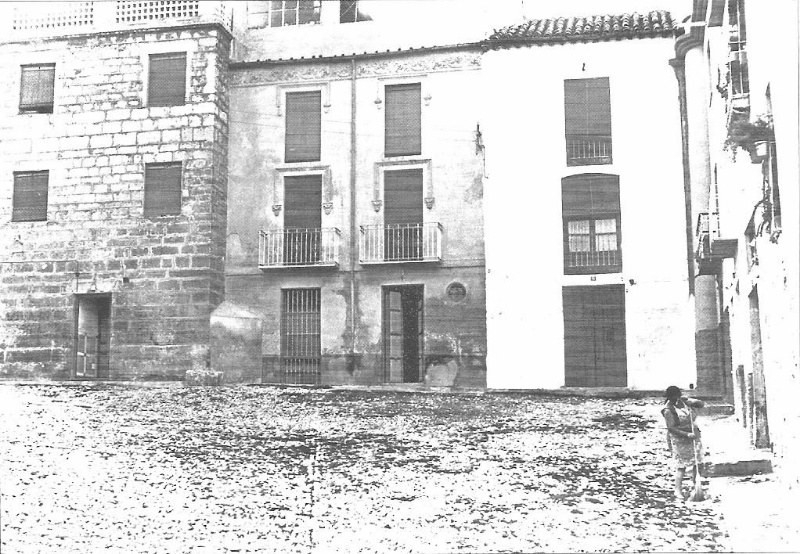 Plaza de San Miguel - Plaza de San Miguel. Foto antigua