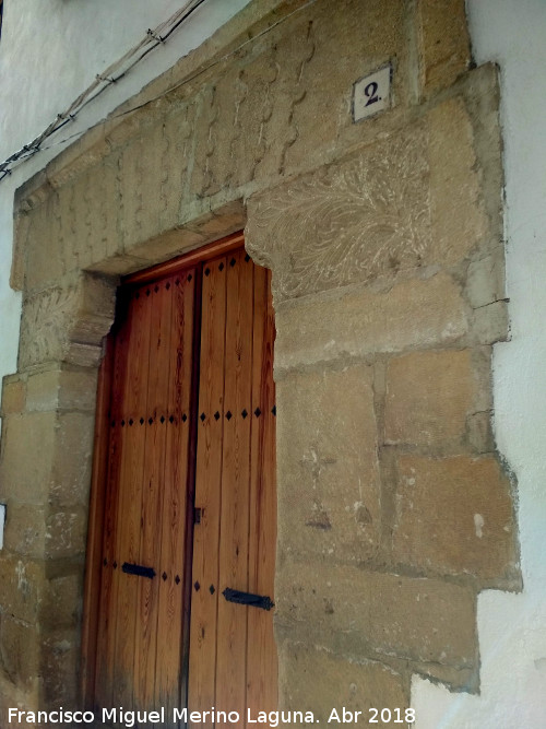 Casa de la Calle Hernán Crespo nº 2 - Casa de la Calle Hernán Crespo nº 2. Portada
