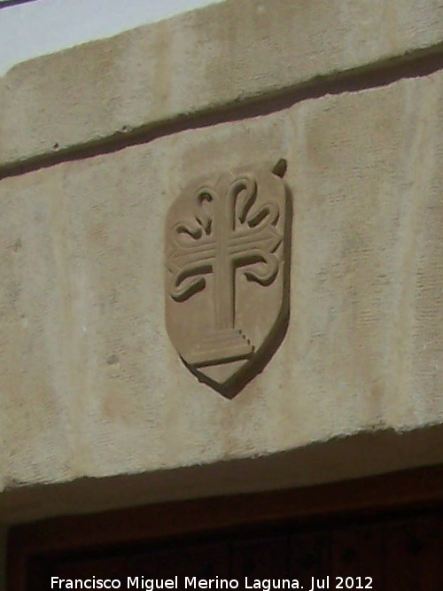 Casa de la Calle Parras nº 27 - Casa de la Calle Parras nº 27. Cruz del Calvario