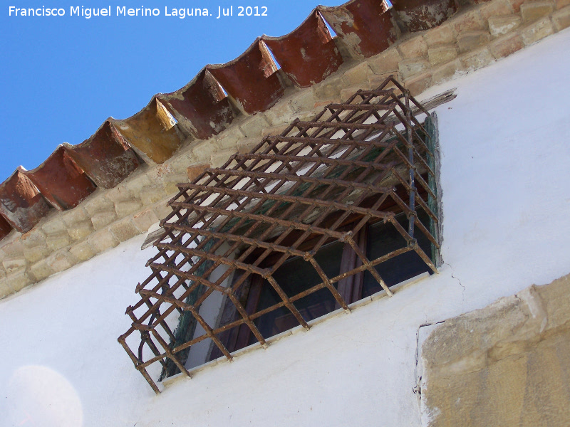 Casa de la Calle Horno de Santiago nº 5 - Casa de la Calle Horno de Santiago nº 5. Rejería de época