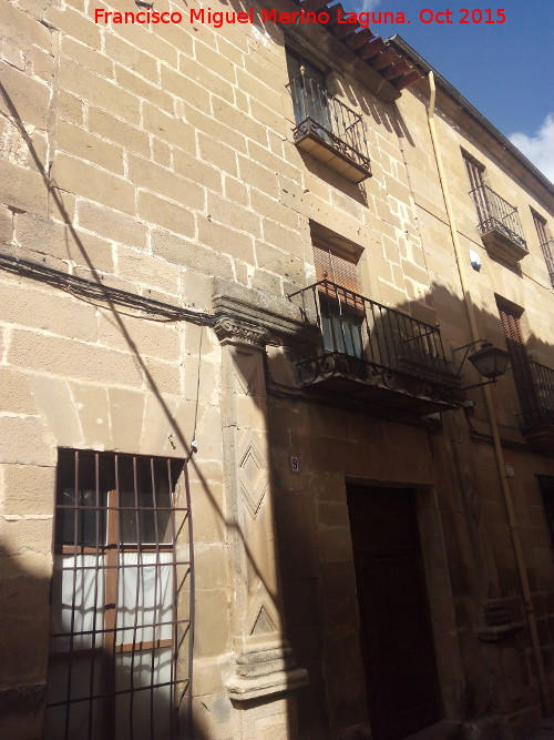 Casa de la Calle Roque Rojas nº 9 - Casa de la Calle Roque Rojas nº 9. Fachada