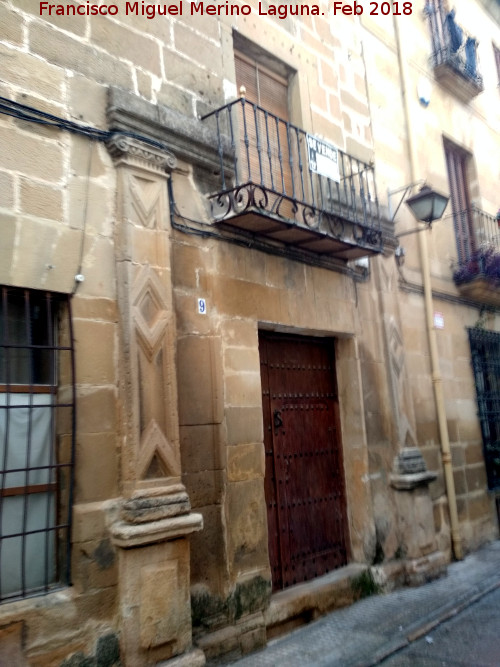 Casa de la Calle Roque Rojas n� 9 - Casa de la Calle Roque Rojas n� 9. Portada