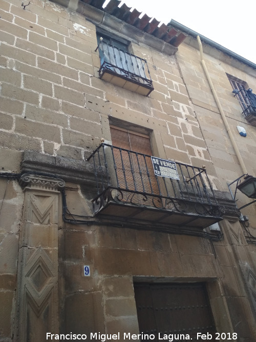 Casa de la Calle Roque Rojas nº 9 - Casa de la Calle Roque Rojas nº 9. 