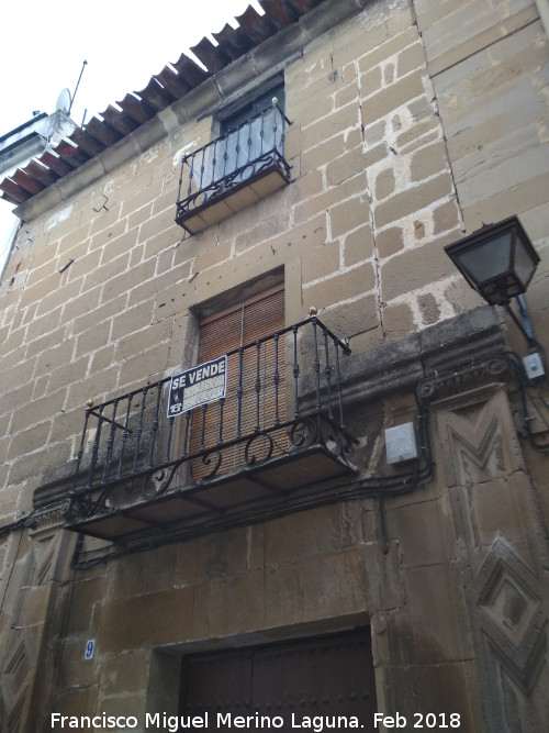 Casa de la Calle Roque Rojas nº 9 - Casa de la Calle Roque Rojas nº 9. 