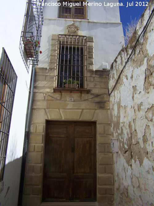Casa de la Calle Ginés Gómez nº 5 - Casa de la Calle Ginés Gómez nº 5. Portada