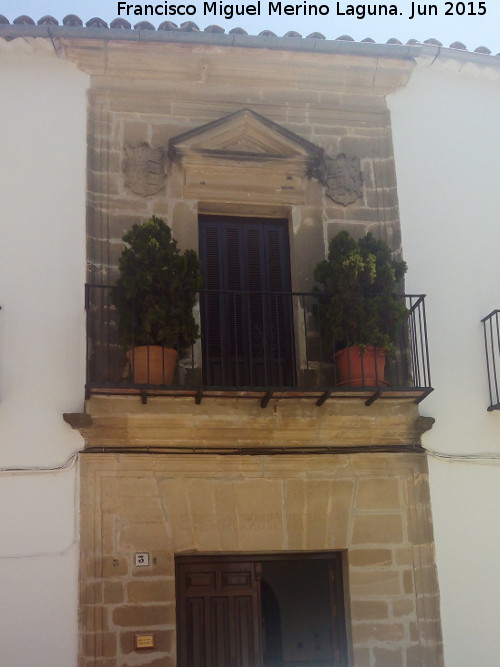 Casa de la Calle Narváez nº 3 - Casa de la Calle Narváez nº 3. 