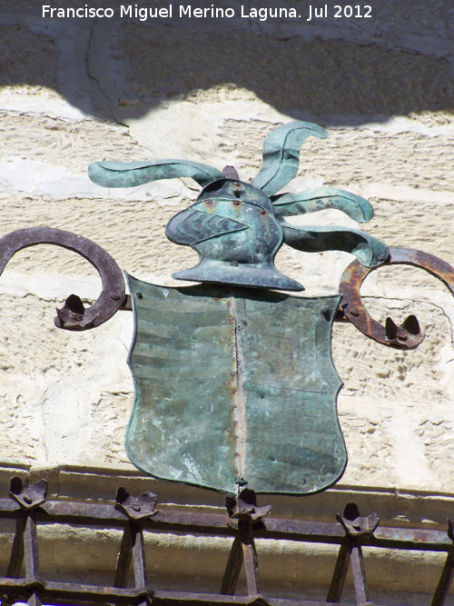 Casa de la Calle Padilla nº 2 - Casa de la Calle Padilla nº 2. Escudo