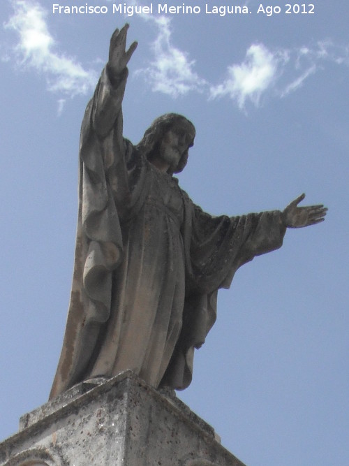 Monumento al Sagrado Corazón - Monumento al Sagrado Corazón. Estatua