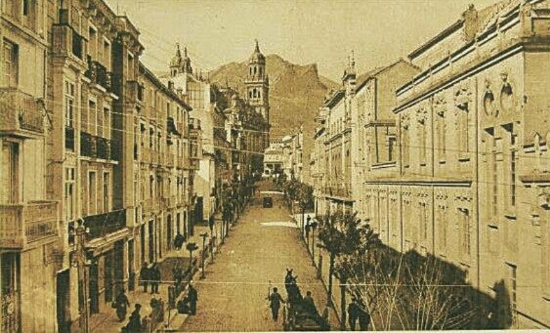 Calle Bernabé Soriano - Calle Bernabé Soriano. Foto antigua
