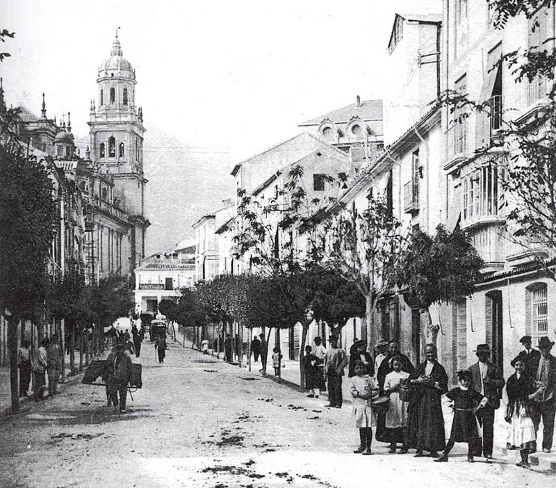 Calle Bernabé Soriano - Calle Bernabé Soriano. Foto antigua. Alrededor de 1900