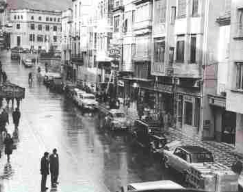 Calle Bernabé Soriano - Calle Bernabé Soriano. Foto antigua