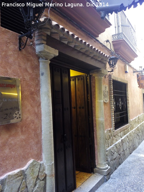 Casa de la Calle Bernardo Lpez n 11A - Casa de la Calle Bernardo Lpez n 11A. Portada