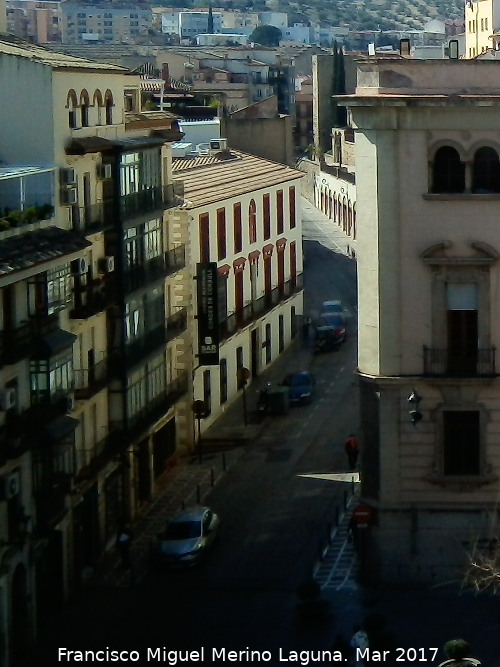 Calle Carrera de Jesús - Calle Carrera de Jesús. Desde la Catedral