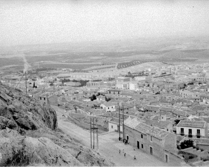 Calle Carrera de Jesús - Calle Carrera de Jesús. Foto antigua