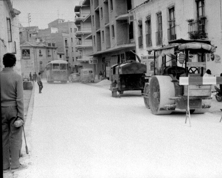 Calle Carrera de Jesús - Calle Carrera de Jesús. Foto antigua