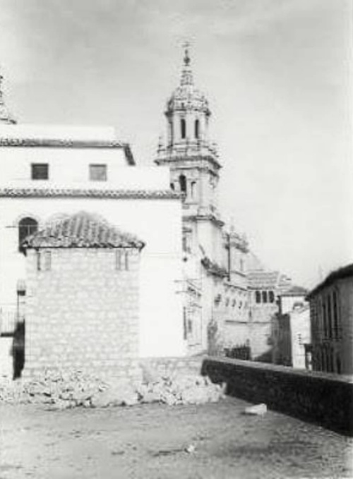 Calle Carrera de Jes�s - Calle Carrera de Jes�s. Foto antigua