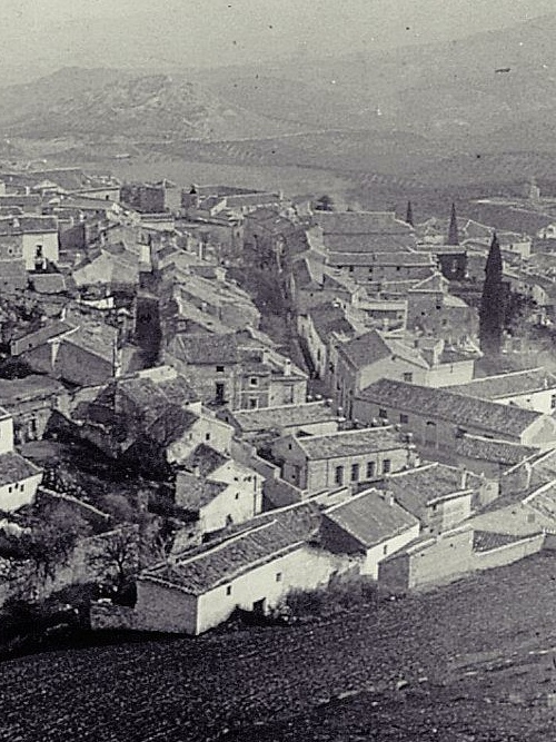 Calle Carrera de Jesús - Calle Carrera de Jesús. Foto antigua