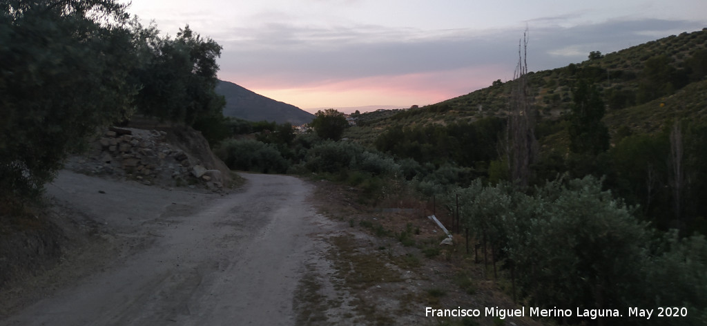 Camino de los Molinos - Camino de los Molinos. Atardeciendo