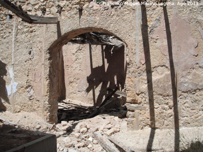Arco rebajado - Arco rebajado. Aldea El Bodegón - Santiago Pontones