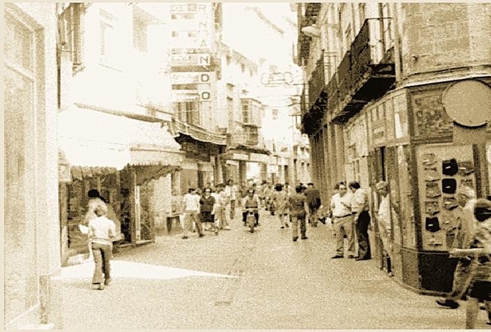 Calle San Clemente - Calle San Clemente. Foto antigua