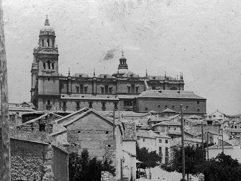 Catedral de Jaén - Catedral de Jaén. Foto antigua