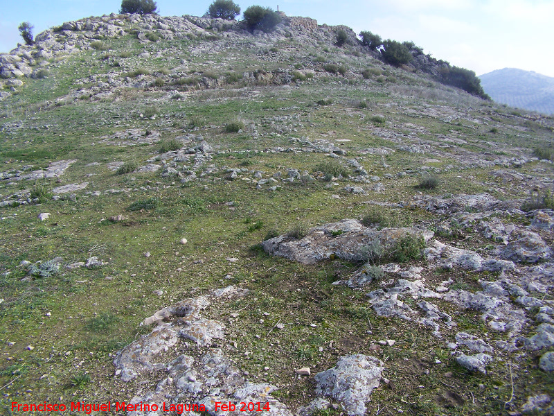 Aldea islámica de Peñaflor - Aldea islámica de Peñaflor. Con el castillo al fondo