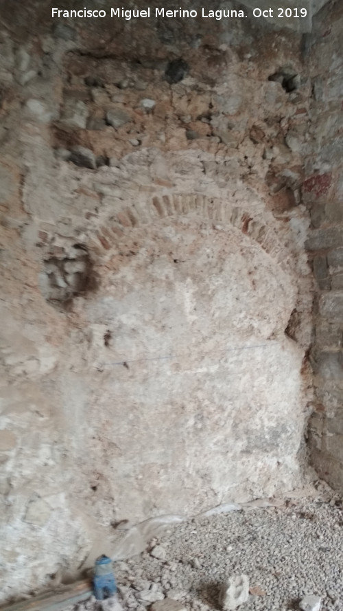 Baños Árabes del Naranjo - Baños Árabes del Naranjo. Arco antes de rehabilitar