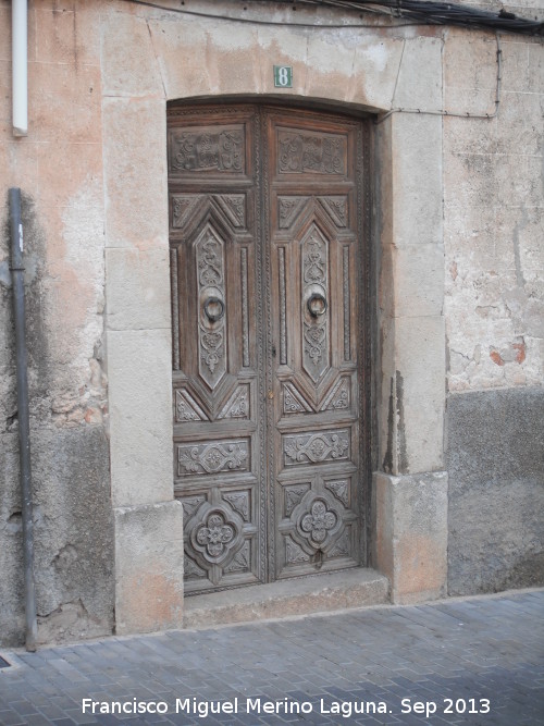 Casa de la Plaza de España nº 8 - Casa de la Plaza de España nº 8. Puerta