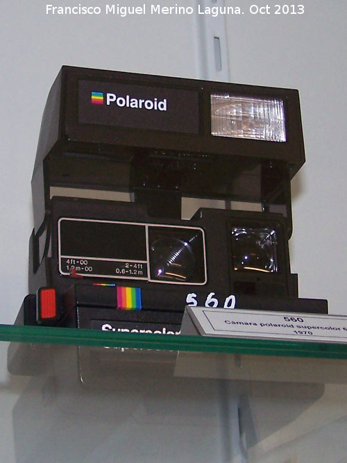Cámara fotográfica - Cámara fotográfica. Polaroid. Museo San Antonio de Padua - Martos
