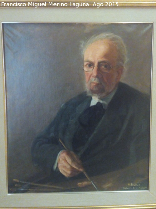 Francisco Baños Martos - Francisco Baños Martos. Retrato de mi profesor. 1950. Museo Provincial de Jaén