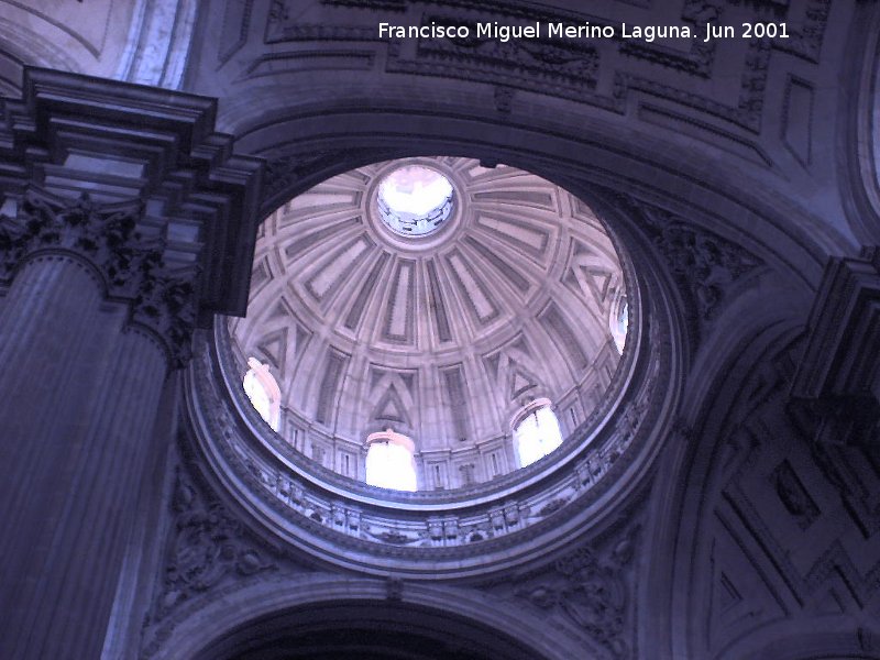 Catedral de Jaén. Cúpula - Catedral de Jaén. Cúpula. 
