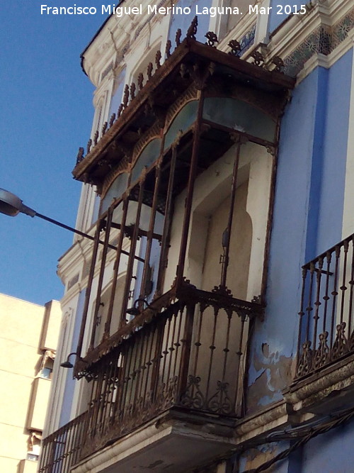 Casa Elías - Casa Elías. Balcón cerrado