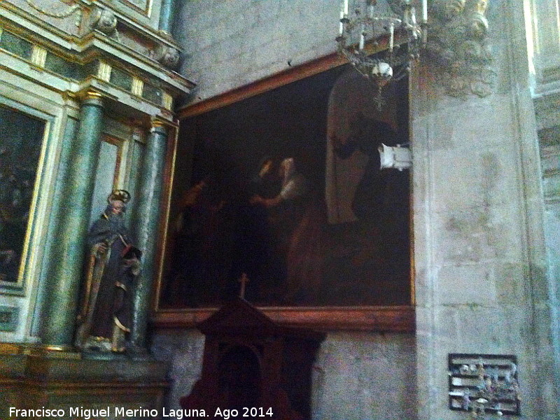 Catedral de Jaén. Capilla Mayor - Catedral de Jaén. Capilla Mayor. Cuadro